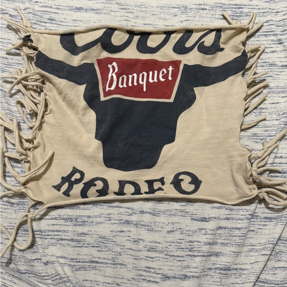 Beige Crop Top